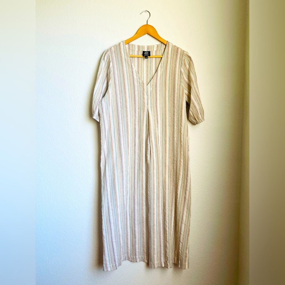 Bobeau oversized pullover dress